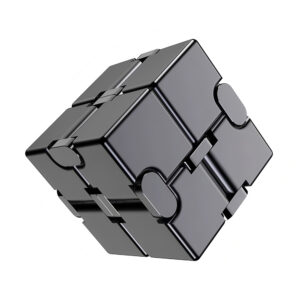 Fidget Cube New Version Fidget Finger Toys - Metal Infinity Cube Prime for Stress and Anxiety Relief/ADHD, Ultra Durable Sensory Gifts for Adults and Teens Kids