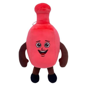 Steal a Brainrot Plush Toys Red Bottle Guy Vibrant Decorative Collectible – 11.8 Inch Display Piece, Stylish Home Accent & Enthusiast Favorite