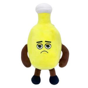 Steal a Brainrot Plush Toy Yellow Bottle Guy Vibrant Decorative Collectible – 11.8 Inch Display Piece, Stylish Home Accent & Enthusiast Favorite