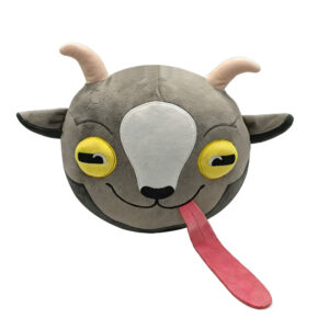 Goat Plush Toy,10.6"Goat Plush Pillow Cute Goat ,Cuddly Squishy Weighted Plush, Sleeping Pillow Plush, Stuffed Animal